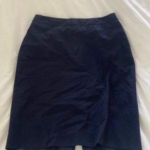 Banana Republic navy pencil skirt